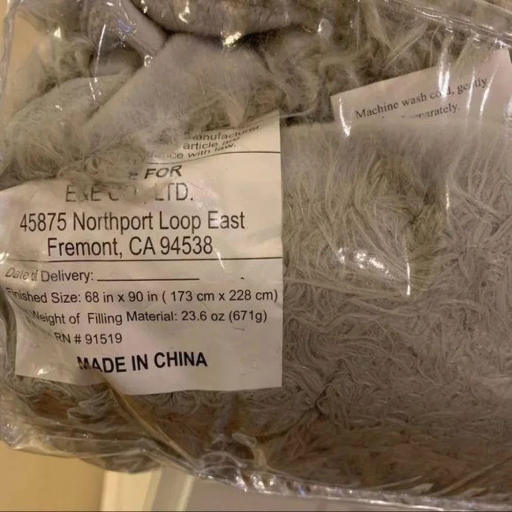 Madison Park Faux Mohair Mink Twin Comforter Set